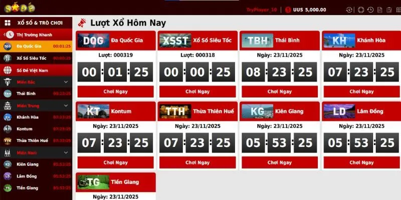 Thông tin khái quát về sảnh lô đề BK8